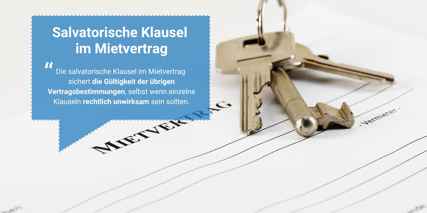 Salvatorische Klausel Mietvertrag Gut Oder Schlecht Salvatorische Klausel im Mietvertrag: Schutz vor Unwirksamkeit?
